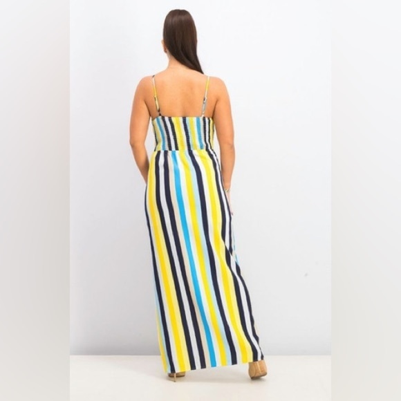 Vestido Dama Material Girl By Madonna Stripe Print Size XL - Picture 3 of 8